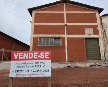Vende-se Barracão Comercial 