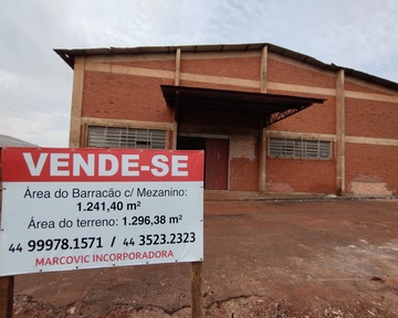 Vende-se Barracão Comercial 